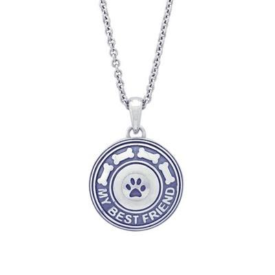 Best Friend Pet Sterling Cremation Pendant